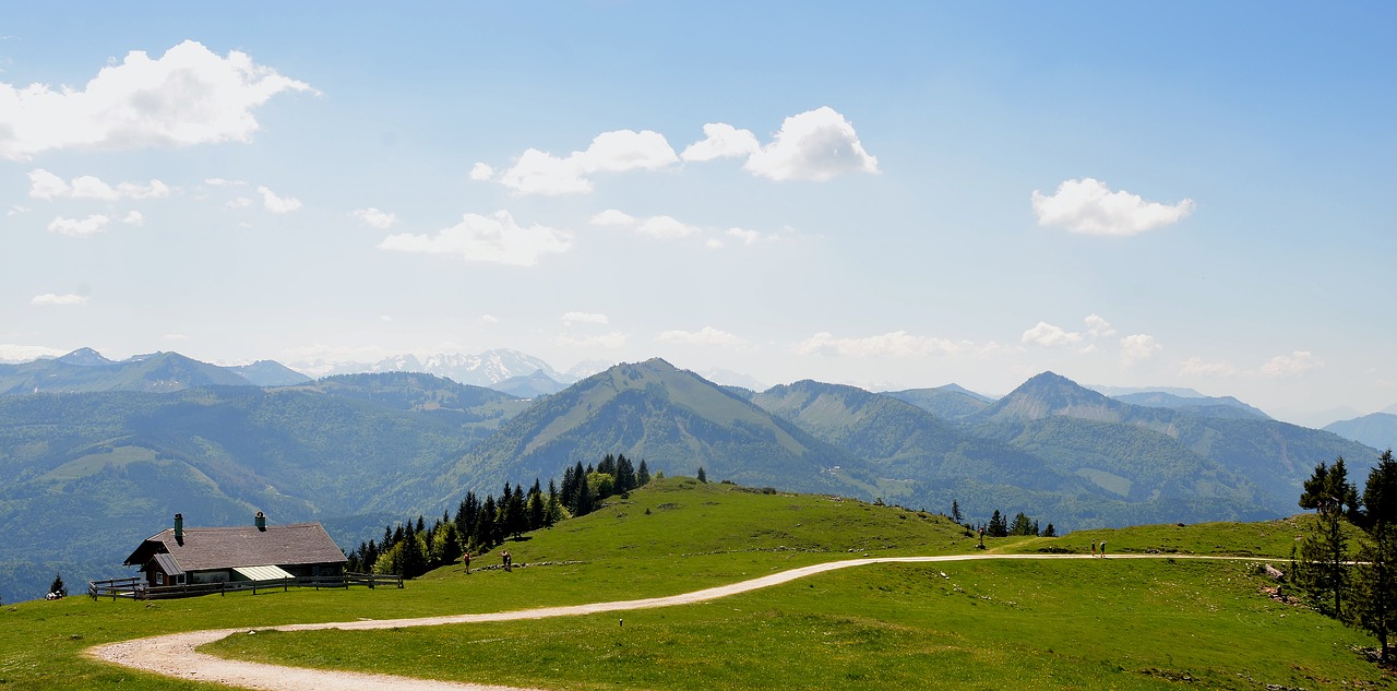 Alpės, Kalnai, Austria, Keliai, Gamta, Alpių, Mėlynas, Naršyti, Dangus, Saulės Šviesa