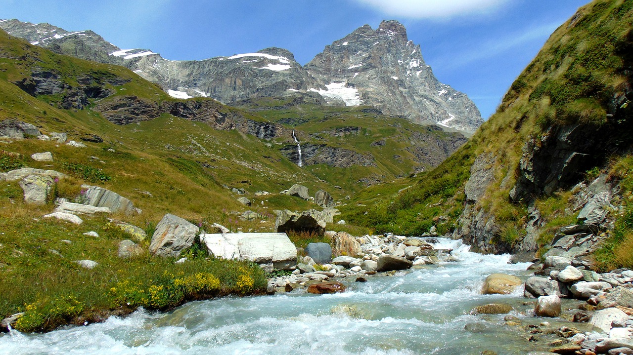 Alpės, Matterhorn, Gamta, Upė, Nemokamos Nuotraukos,  Nemokama Licenzija
