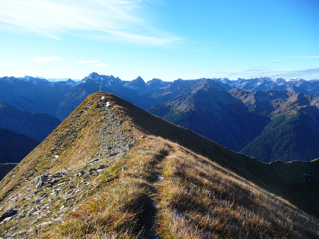 Alpės, Bschlaber Kreuzspitze, Lukštenti, Nemokamos Nuotraukos,  Nemokama Licenzija