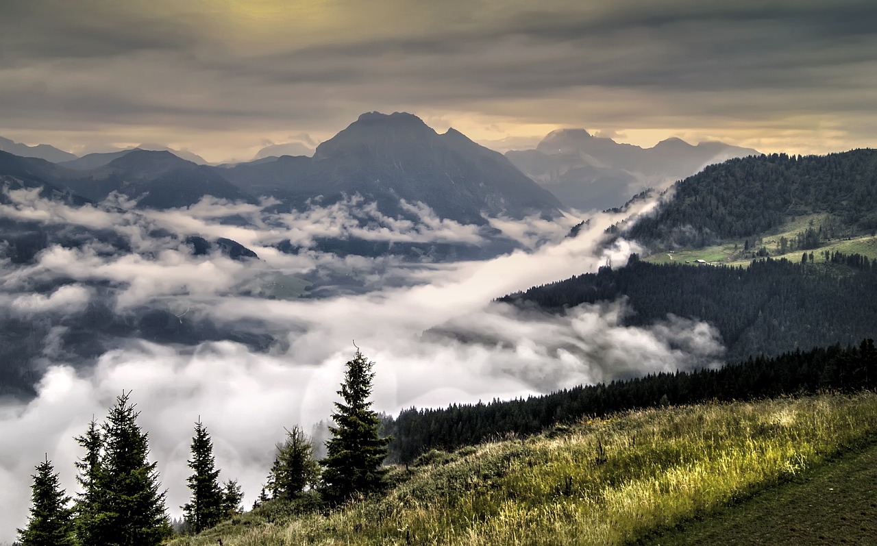 Alpės,  Kalnai,  Kraštovaizdis,  Pobūdį,  Alpine,  Panorama,  Aušra, Nemokamos Nuotraukos,  Nemokama Licenzija