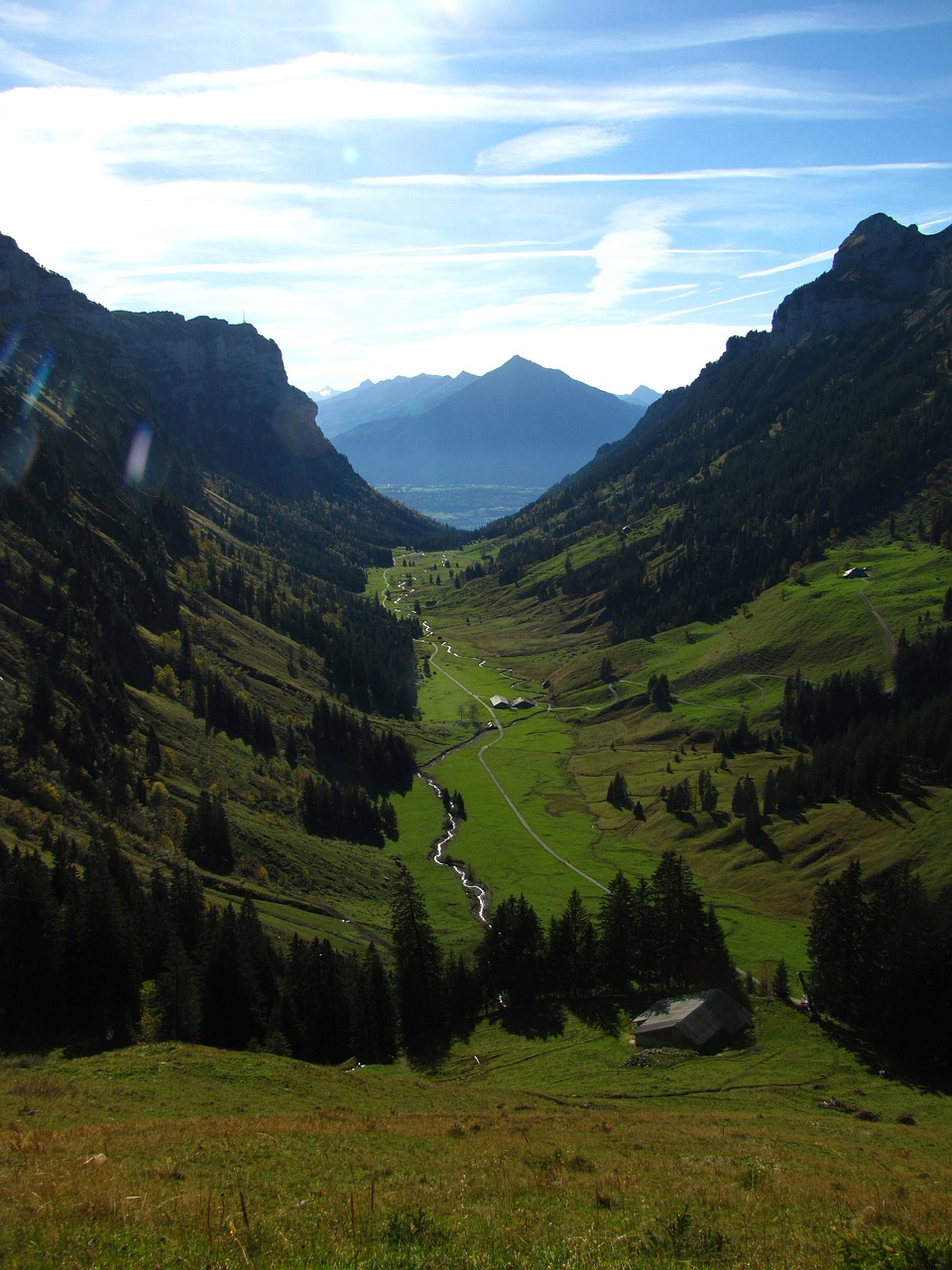 Alpės, Kalnai, Šveicarija, Kalnas, Gamta, Nuotaika, Panorama, Gražus, Alpių, Srautas