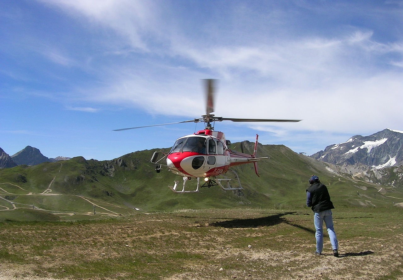 Alpės, Val Disère, Sraigtasparnis, Kalnas, Nemokamos Nuotraukos,  Nemokama Licenzija