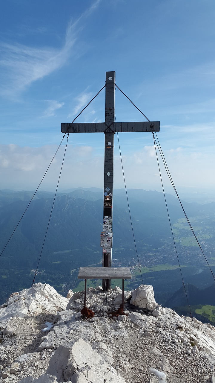 Alpspitze,  Viršūnių Susitikimas,  Aukščiausiojo Lygio Susitikimas,  Alpių,  Oras Akmuo,  Kalnas,  Zugspitze Masyvas,  Garmisch,  Ostallgäu,  Allgäu