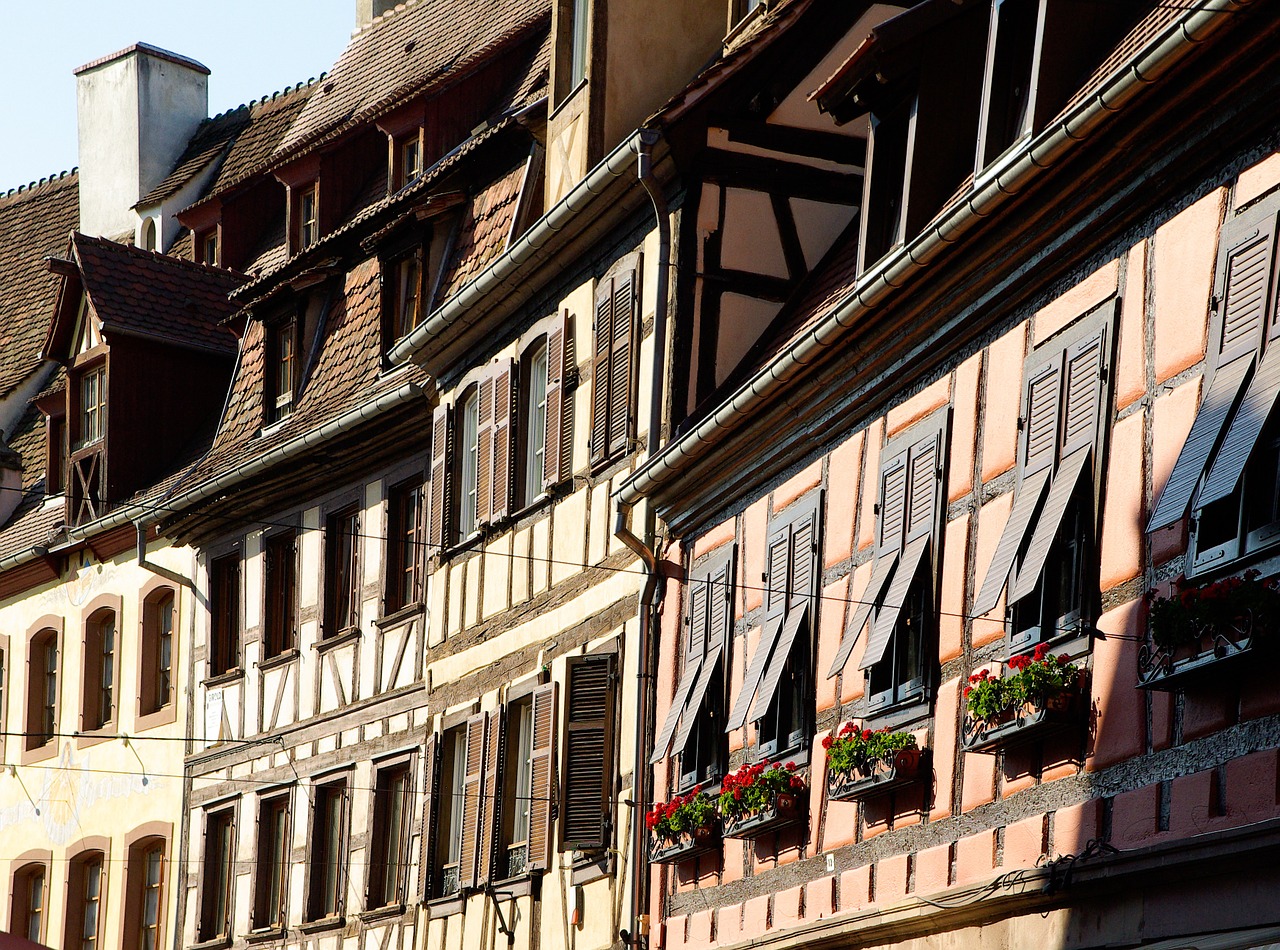 Alsace, Obernai, Smeigės, Langinės, Nemokamos Nuotraukos,  Nemokama Licenzija