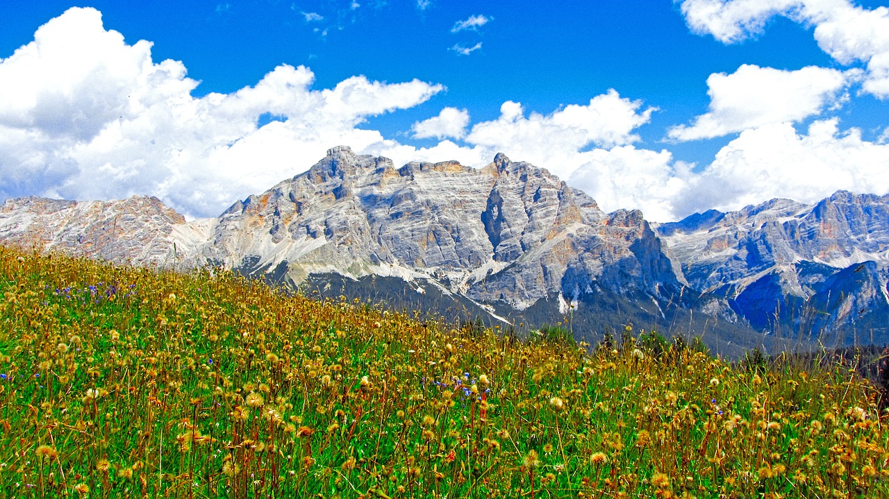 Alta Badia, Kalnas, Alpės, Sudtyrol, Dolomitas, Gamta, Kraštovaizdis, Italy, Alpių, Saulėtas