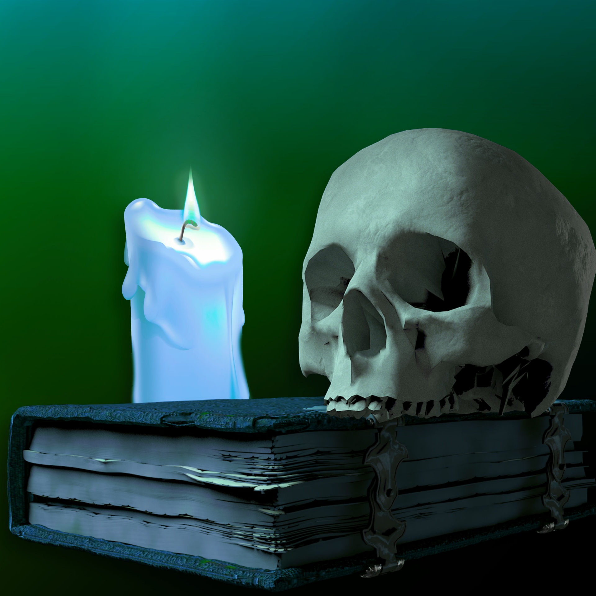 Žvakė,  Kaukolė,  Senas,  Knyga,  Skaityti,  Puslapiai,  Popierius,  Raidės,  Žinios,  Mokytis