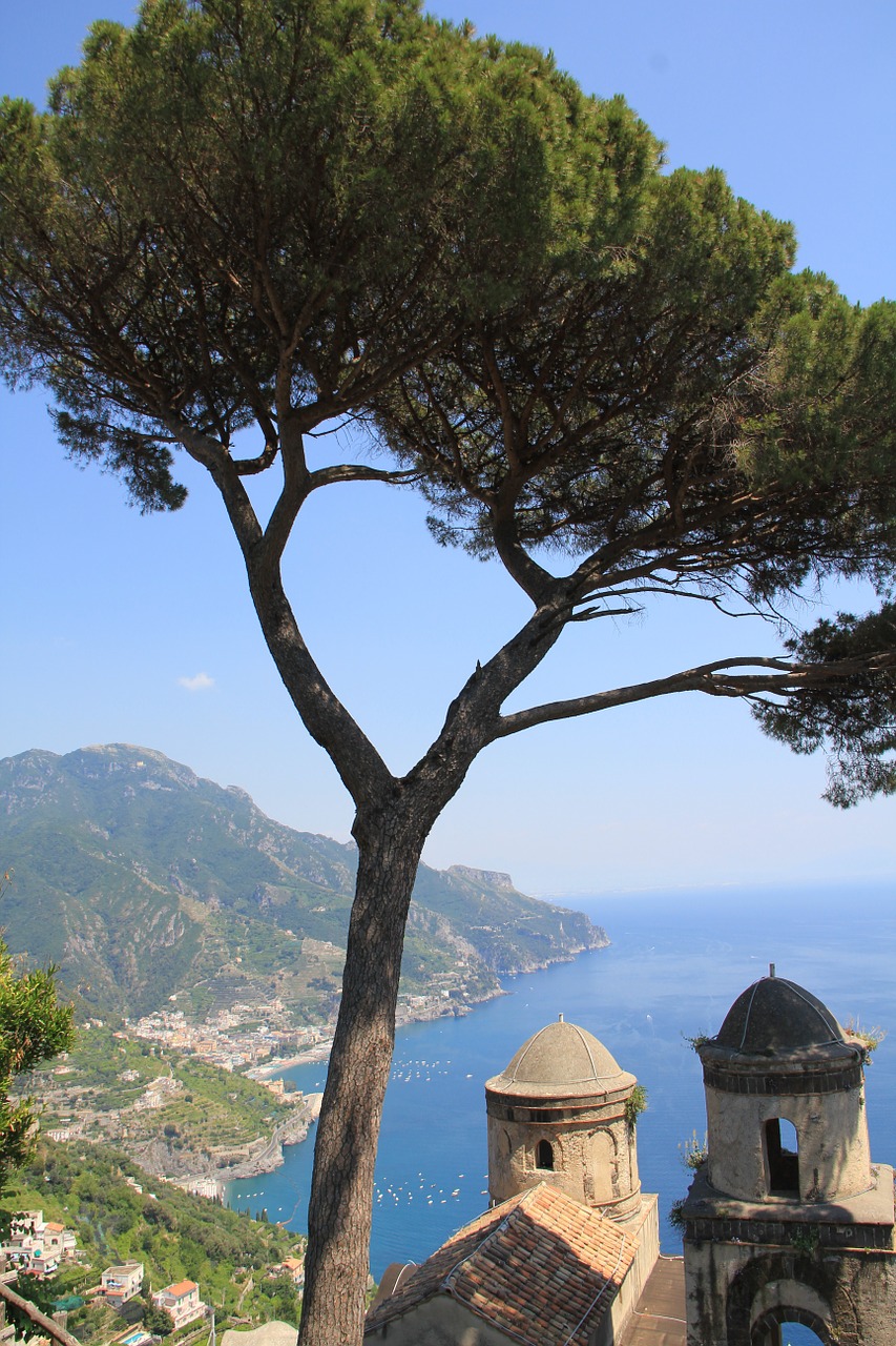 Amalfi, Ravello, Italy, Uostas, Amalfi Pakrantė, Vasara, Jūra, Kranto, Vanduo, Šventė