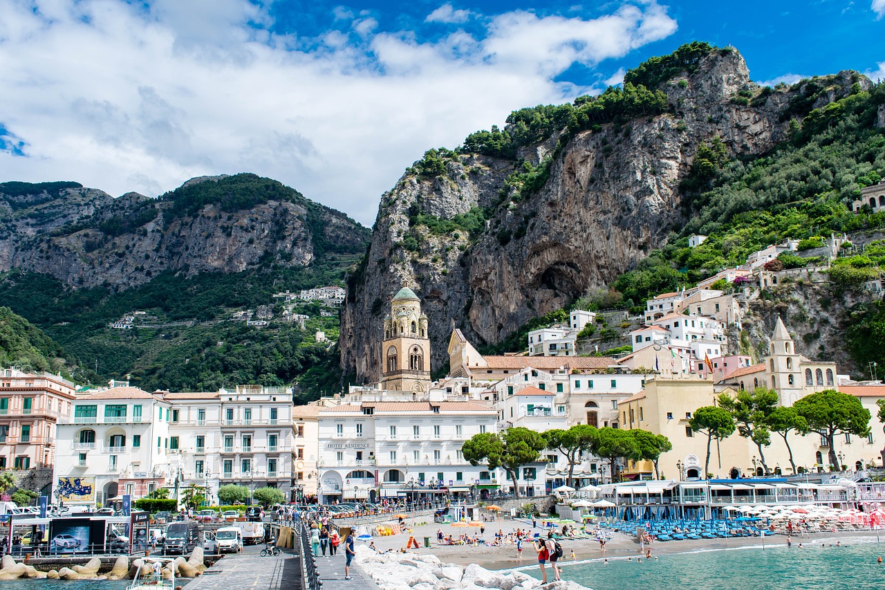 Amalfi, Kranto, Italy, Nemokamos Nuotraukos,  Nemokama Licenzija