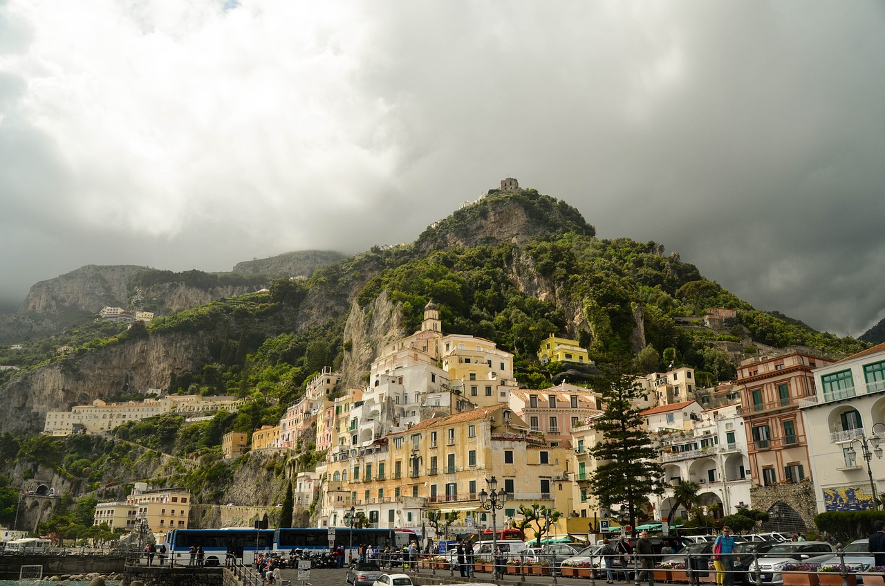 Amalfi, Italy, Miestas, Kraštovaizdis, Taika, Nemokamos Nuotraukos,  Nemokama Licenzija