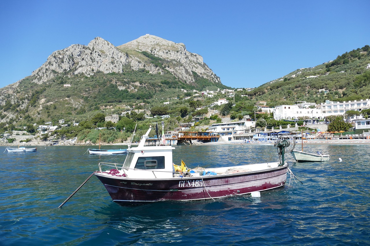 Amalfi, Italy, Amalfi Pakrantė, Kranto, Uolos, Šventė, Viduržemio Jūros, Rokas, Campania, Kraštovaizdis