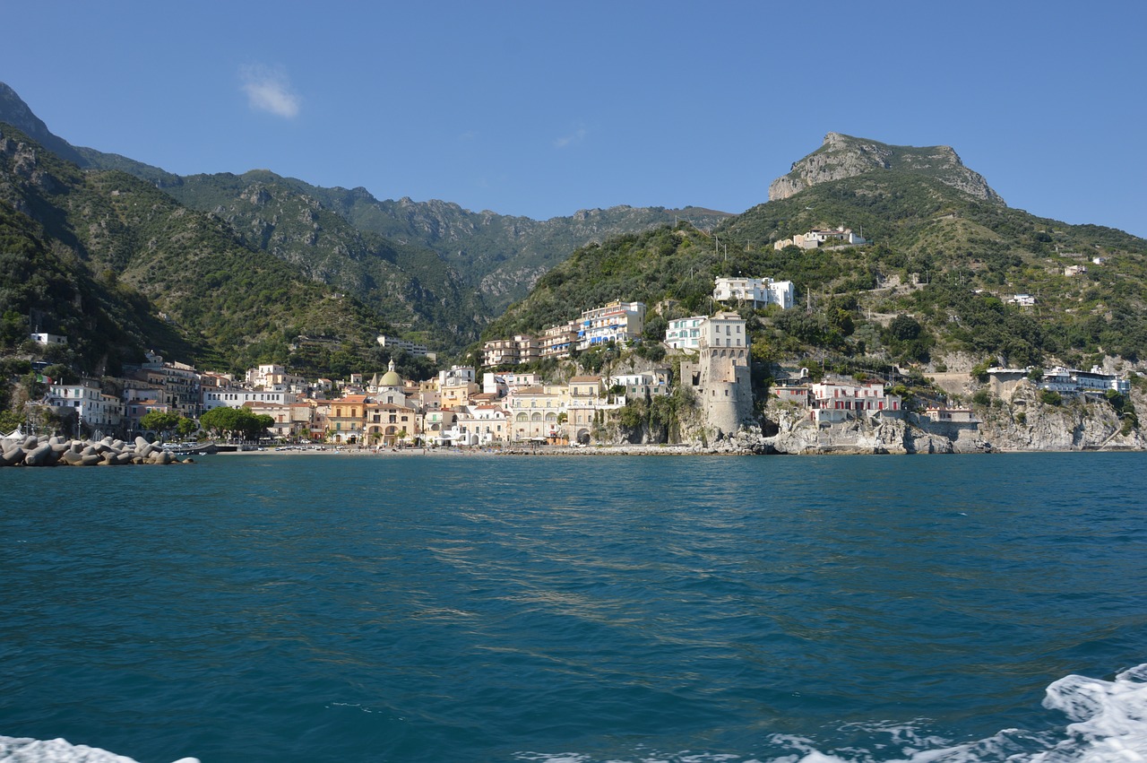 Amalfi Pakrantė, Salerno Provincija, Italy, Nemokamos Nuotraukos,  Nemokama Licenzija
