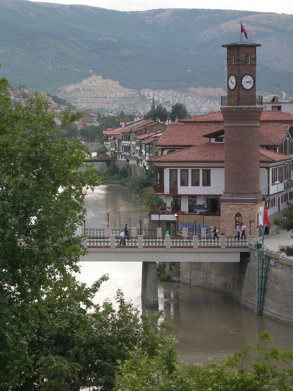 Amasya, Turkija, Tiltas, Miestas, Kaimas, Kelionė, Centras, Upė, Senovinis, Nemokamos Nuotraukos