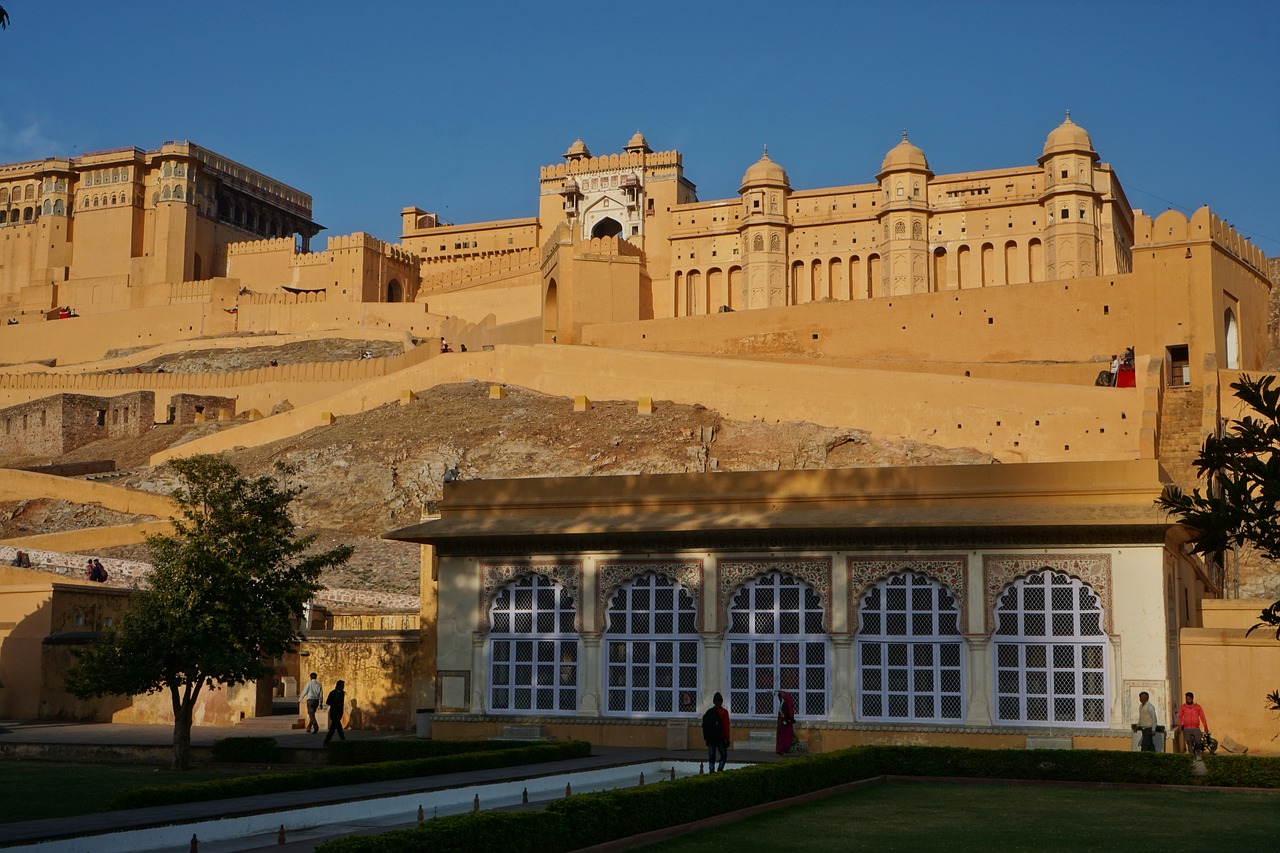 Gintaro Fortas,  Jaipur,  Indija,  Architektūra,  Kelionė,  Pastatas,  Rūmai,  Senovė,  Be Honoraro Mokesčio, Nemokamos Nuotraukos