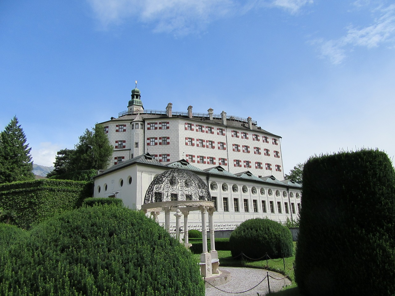 Ambras, Innsbruck, Austria, Pilis, Renesansas, Istorinis, Schloss, Nemokamos Nuotraukos,  Nemokama Licenzija