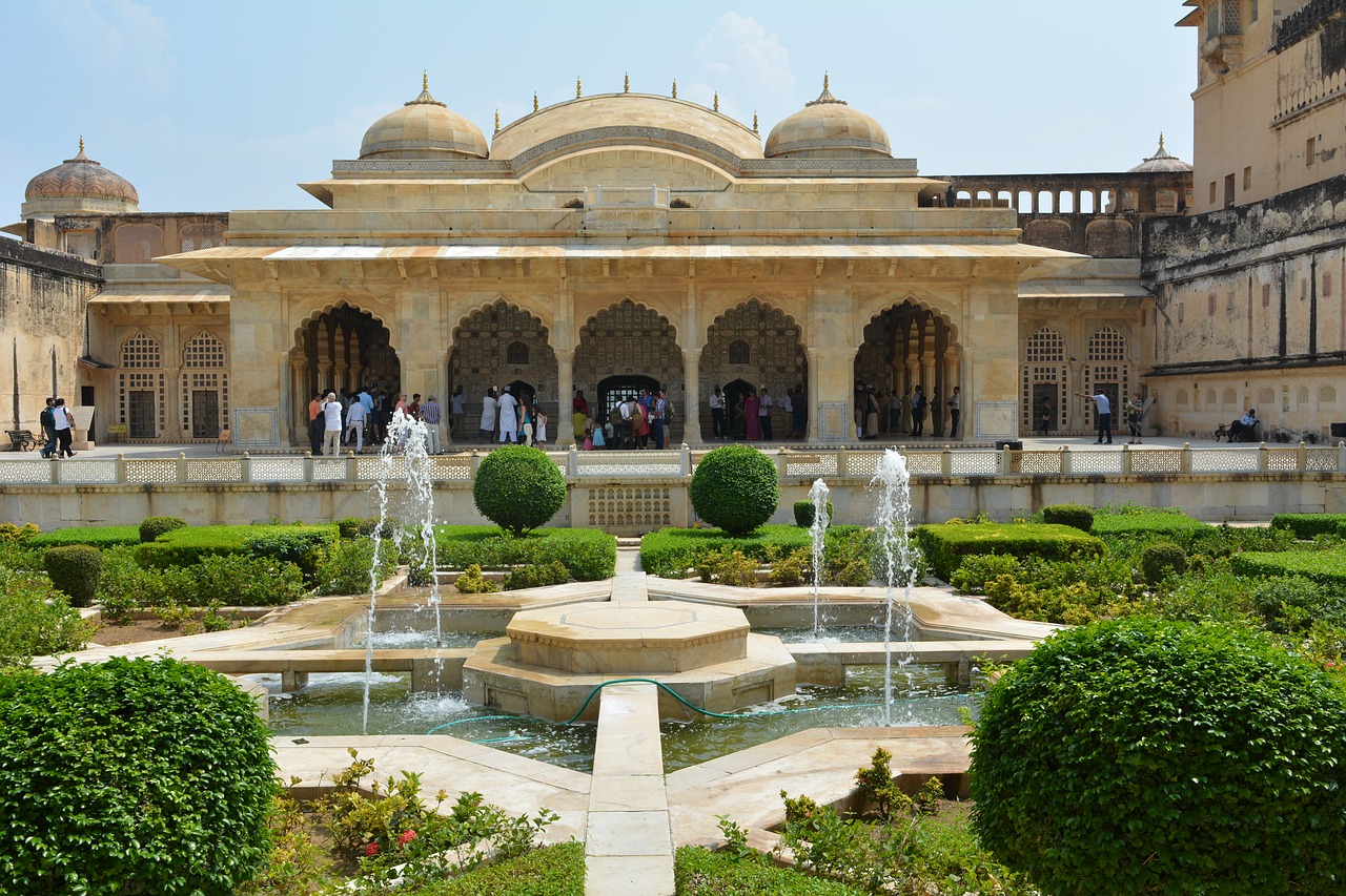 Amer Fort, Rajasthan, Indija, Fortas, Kelionė, Jaipur, Turizmas, Gintaras, Architektūra, Rūmai