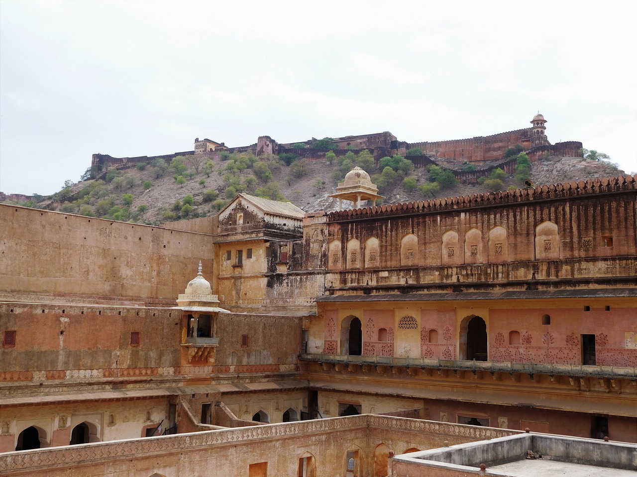 Amer Fort, Jaipur, Indijos, Architektūra, Rajasthan, Istorinis, Orientyras, Fortas, Senas, Ekskursijos