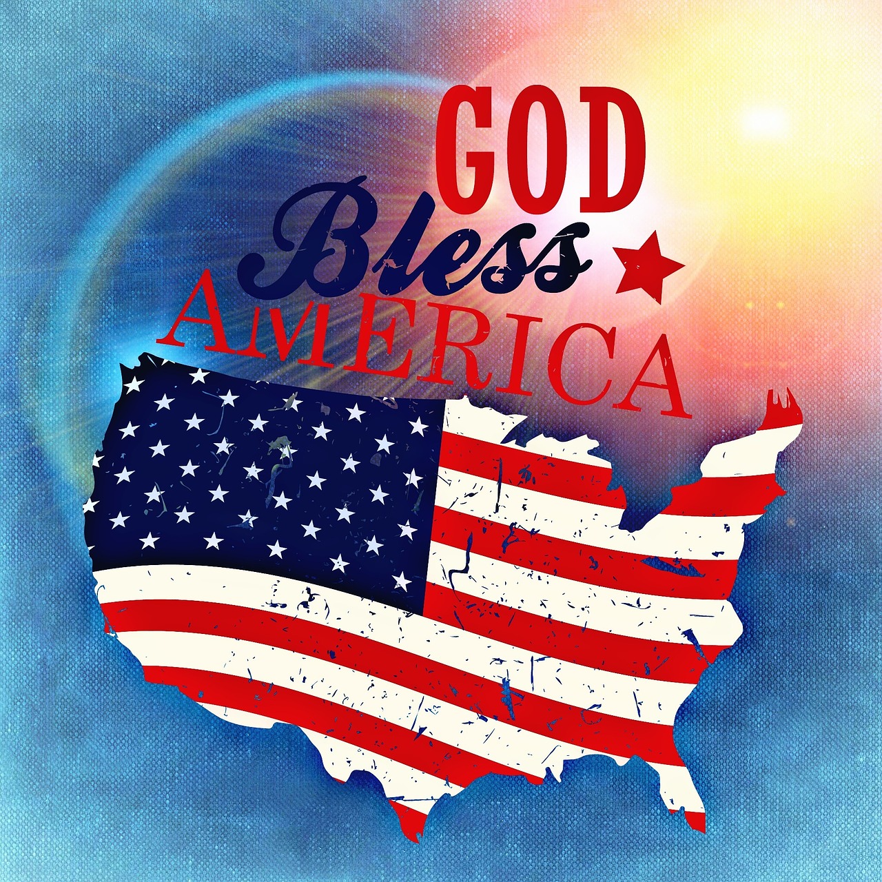 Amerikietis, Usa, Dieve Palaimink Amerika, Amerikiečiai, Amerikietis, Nemokamos Nuotraukos,  Nemokama Licenzija