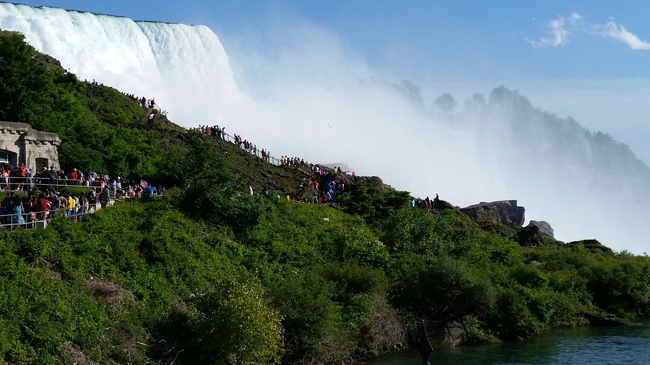 American Falls, Niagara Valgo Valstybinis Parkas, Krioklys, 7 Stebuklai, Nemokamos Nuotraukos,  Nemokama Licenzija