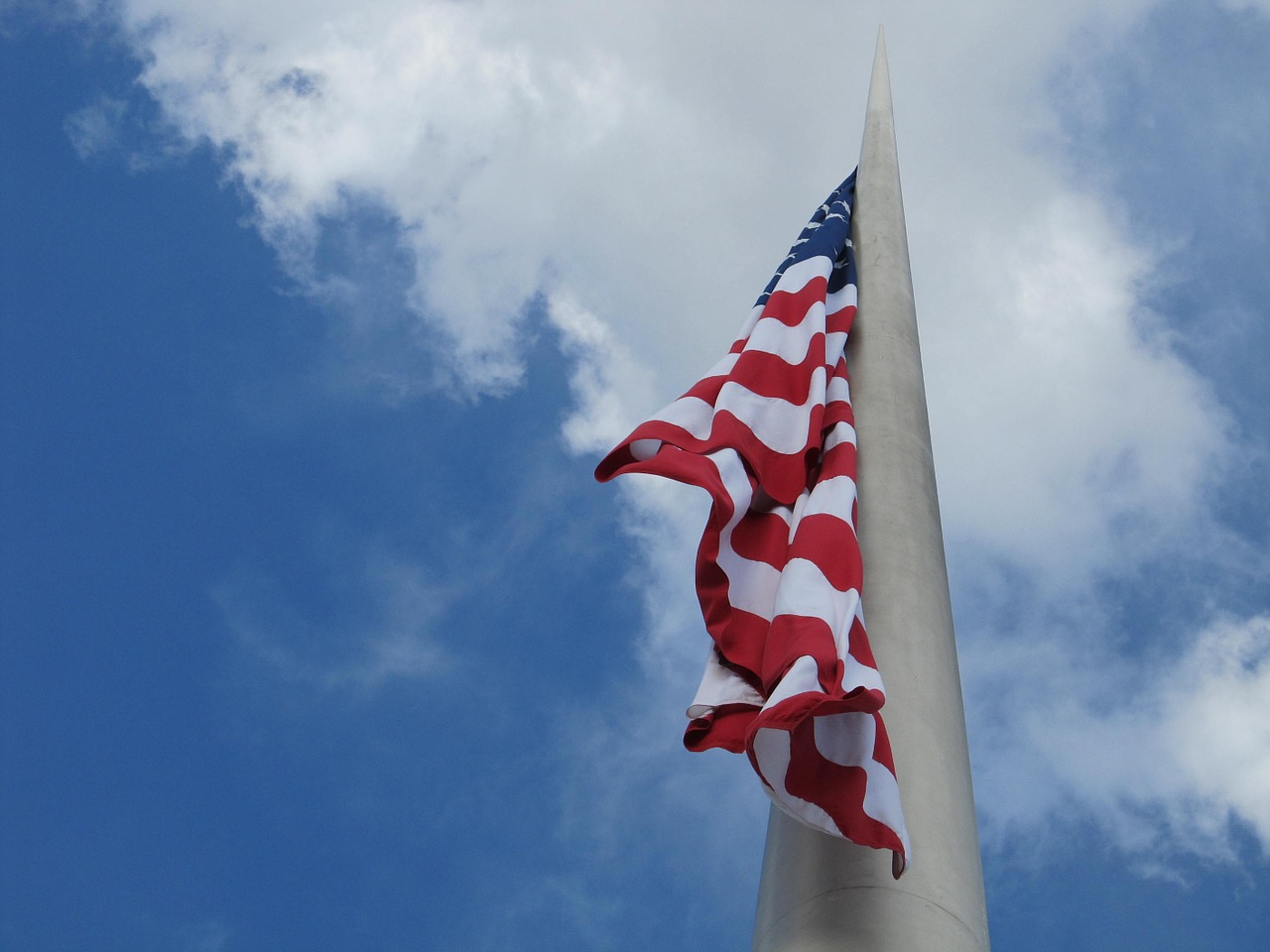 Amerikos Vėliava, Vėliava, Skraidantis, Žvaigždės Ir Juostos, Patriotizmas, Jungtinės Valstijos, Usa, Patriotinis, Plaukiojantys, Senoji Šlovė