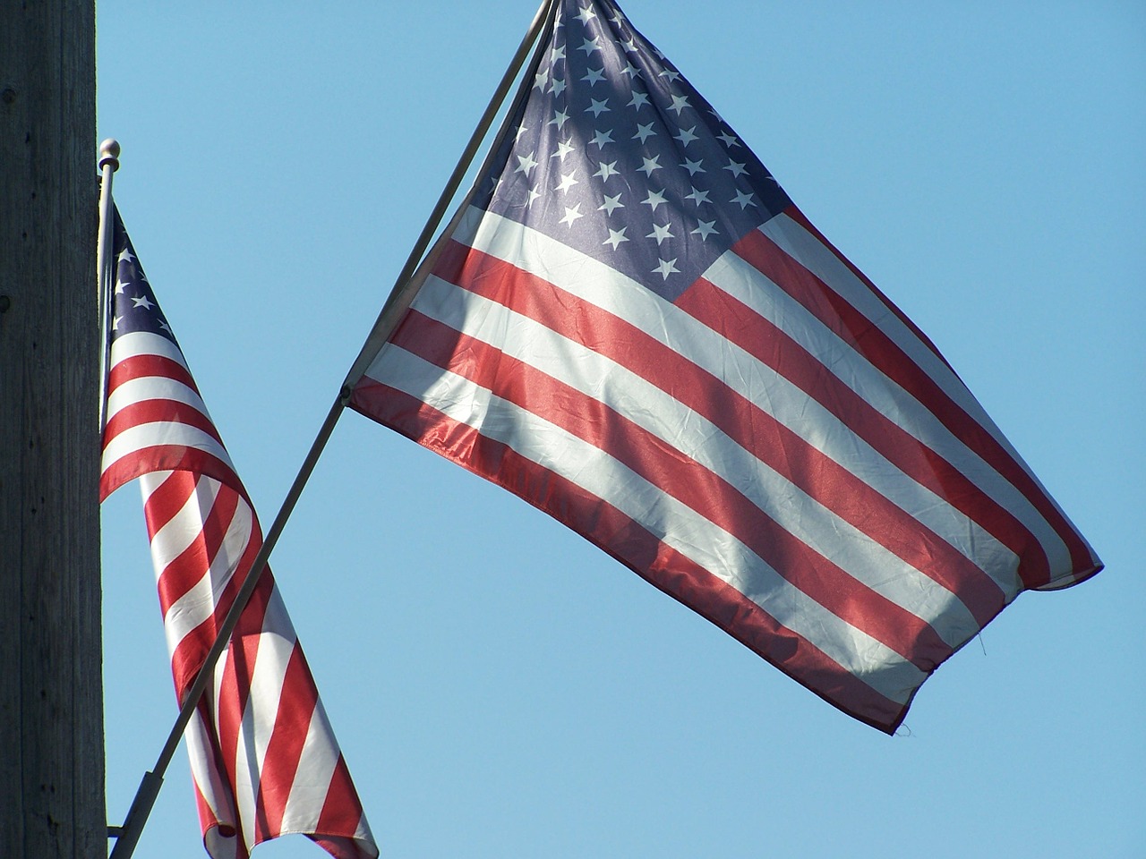 Amerikos Vėliava, Vėliava, Atminimo Diena, Liepos 4 D ., Nepriklausomybės Diena, Darbo Dieną, Laisvė, Laisvė, Amerikietis, Flagpole