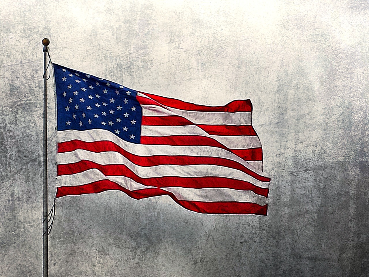 Amerikos Vėliava, Usa Flag, Vėliava, Tekstūruotos, Grubus, Grubus, Šiurkštus, Tekstūra, Amerikietis, Simbolis
