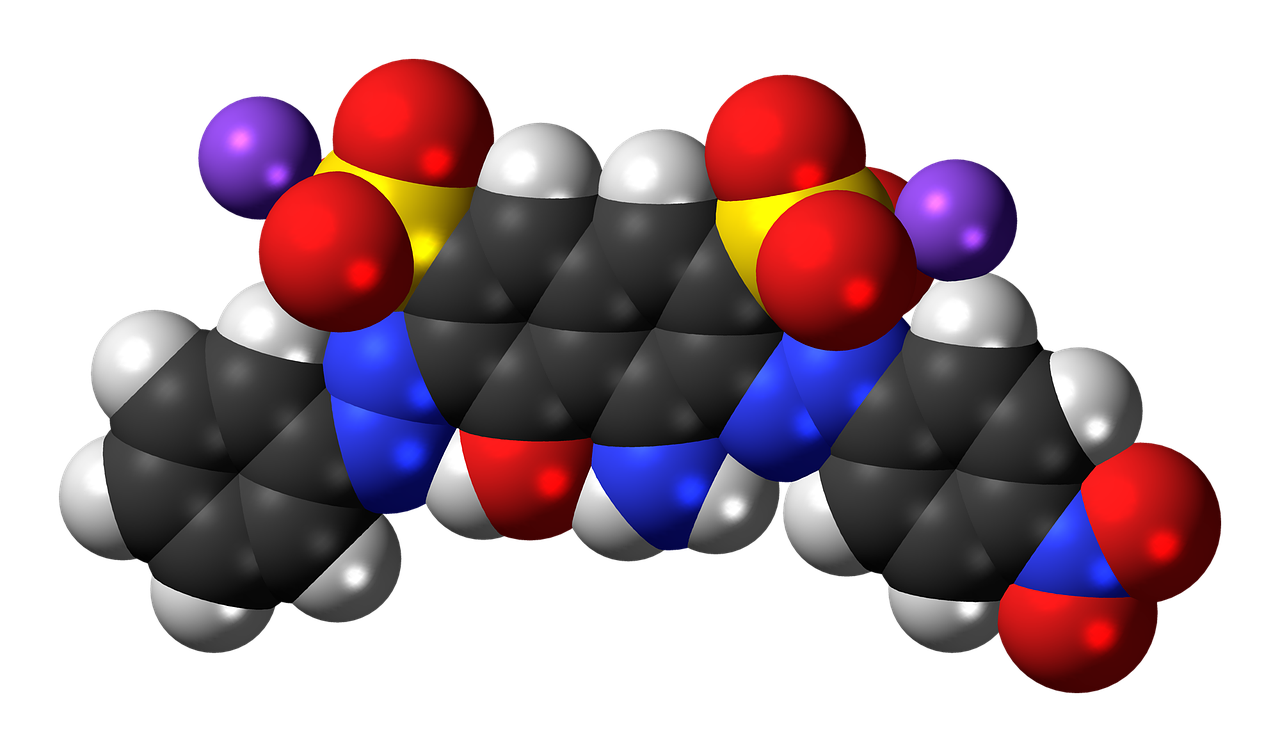 Amido, Juoda, 10B, Natris, Molekulė, Azo Dažai, Chemija, Modelis, Nemokamos Nuotraukos,  Nemokama Licenzija