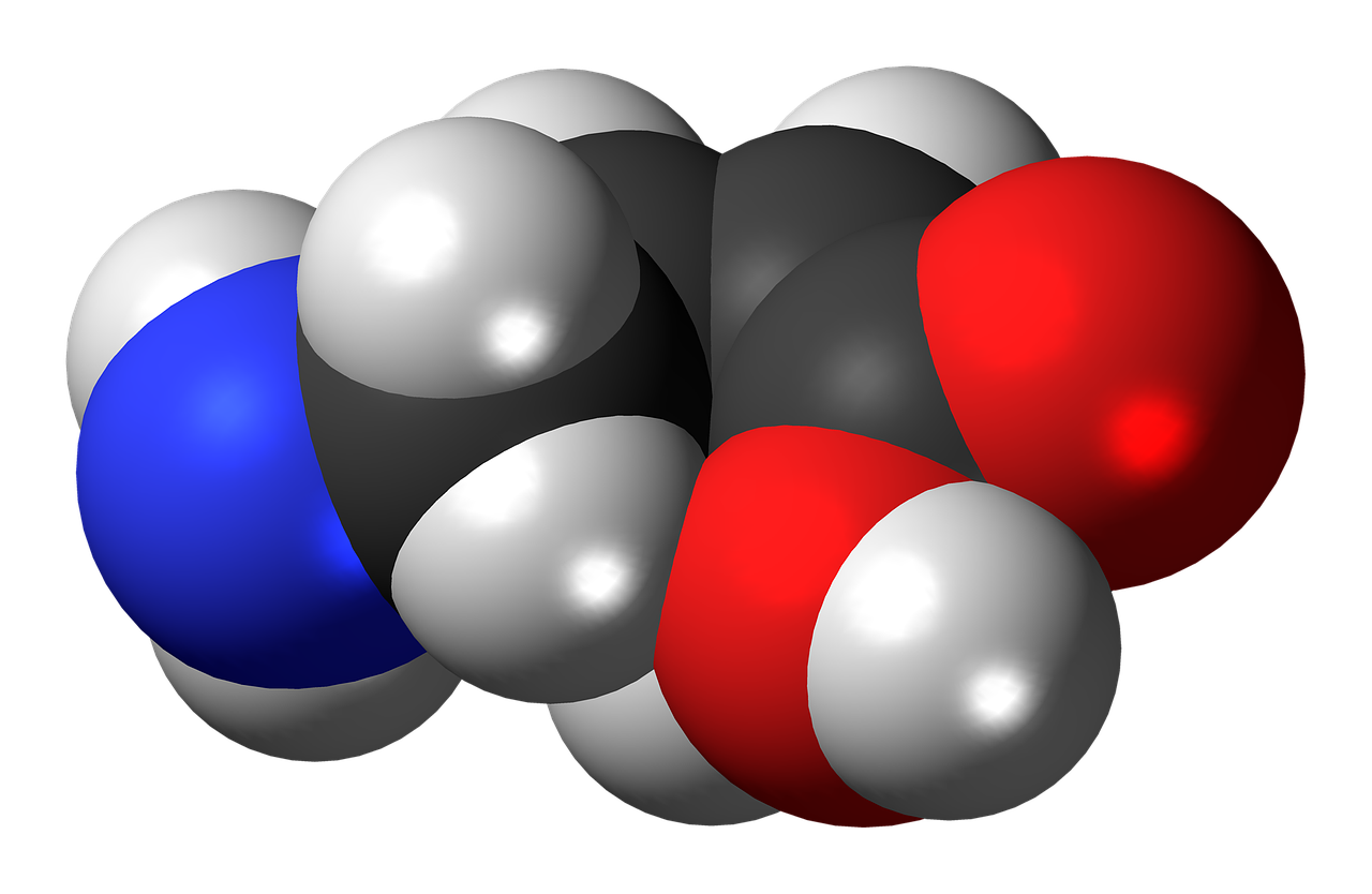 Aminometilciklopropanas, Cis, Modelis, Karboksilo, Rūgštis, Molekulė, Stovykla, 3D, Užpildymas, Cheminis