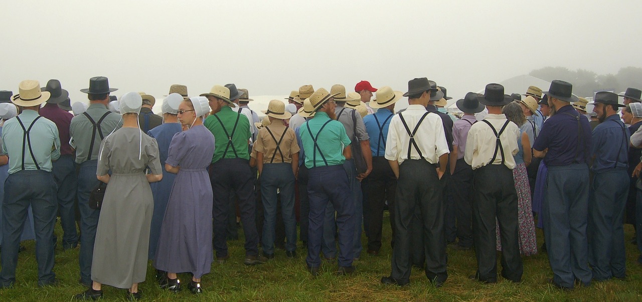 Amish, Asmenys, Vyras, Moterys, Žmonės, Amišo Rinkimas, Amišai, Vyrai, Tradicinis, Krikščionis