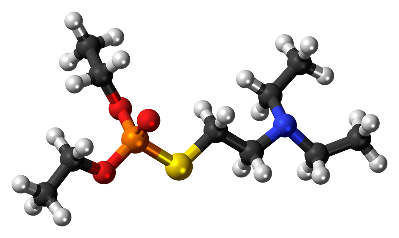 Amiton, Vg, Cheminis, Ginklas, Modelis, Molekulė, Chemija, Junginys, Nemokamos Nuotraukos,  Nemokama Licenzija