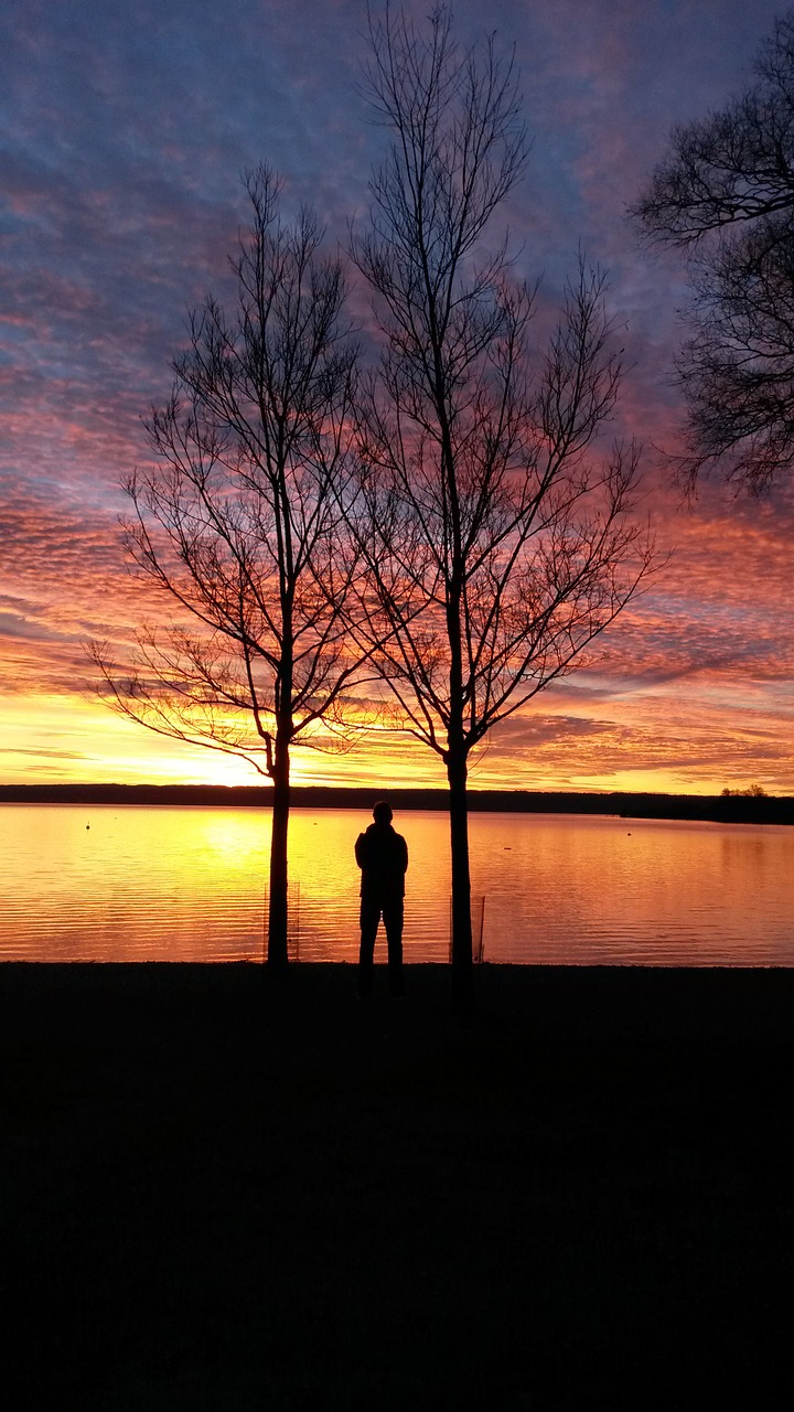 Ammersee, Saulėlydis, Vokietija, Bavarija, Nemokamos Nuotraukos,  Nemokama Licenzija