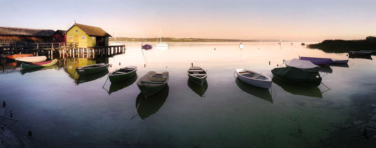 Ammersee, Ežeras, Vanduo, Bavarija, Internetas, Gamta, Veidrodis, Nuotaika, Vis Dar, Valčių Namas