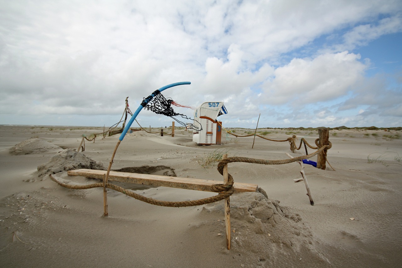 Amrum, Papludimys, Nordfriesland, Paplūdimys, Sala, Šiaurės Jūra, Kniepsand, Šventė, Smėlis, Vienatvė