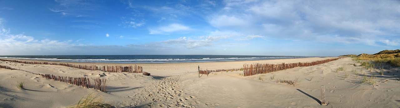 Amrum, Papludimys, Jūra, Šiaurės Jūra, Nordfriesland, Platus, Panorama, Smėlis, Šventė, Spa