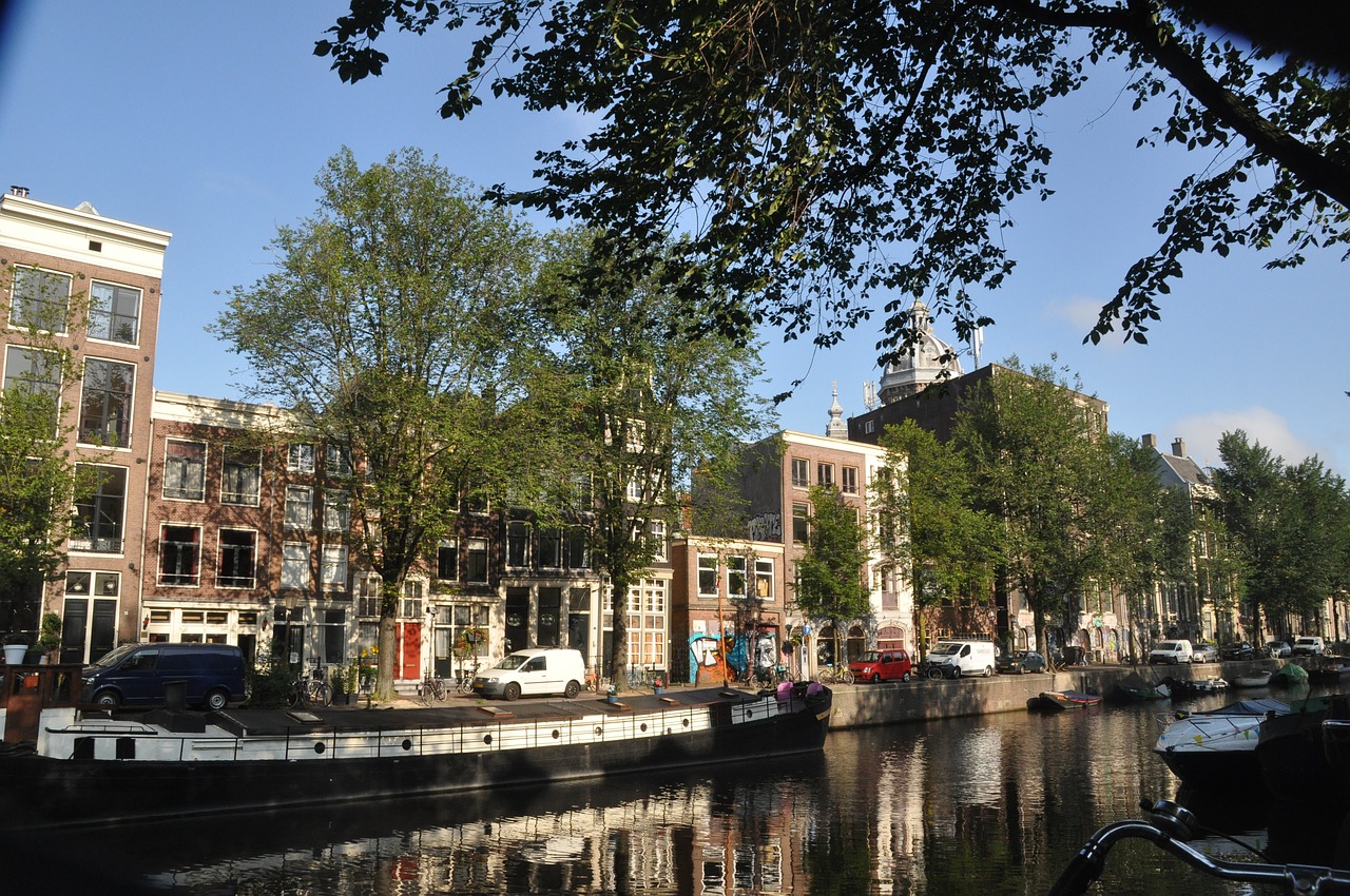 Amsterdamas, Kanalai, Holland, Nemokamos Nuotraukos,  Nemokama Licenzija