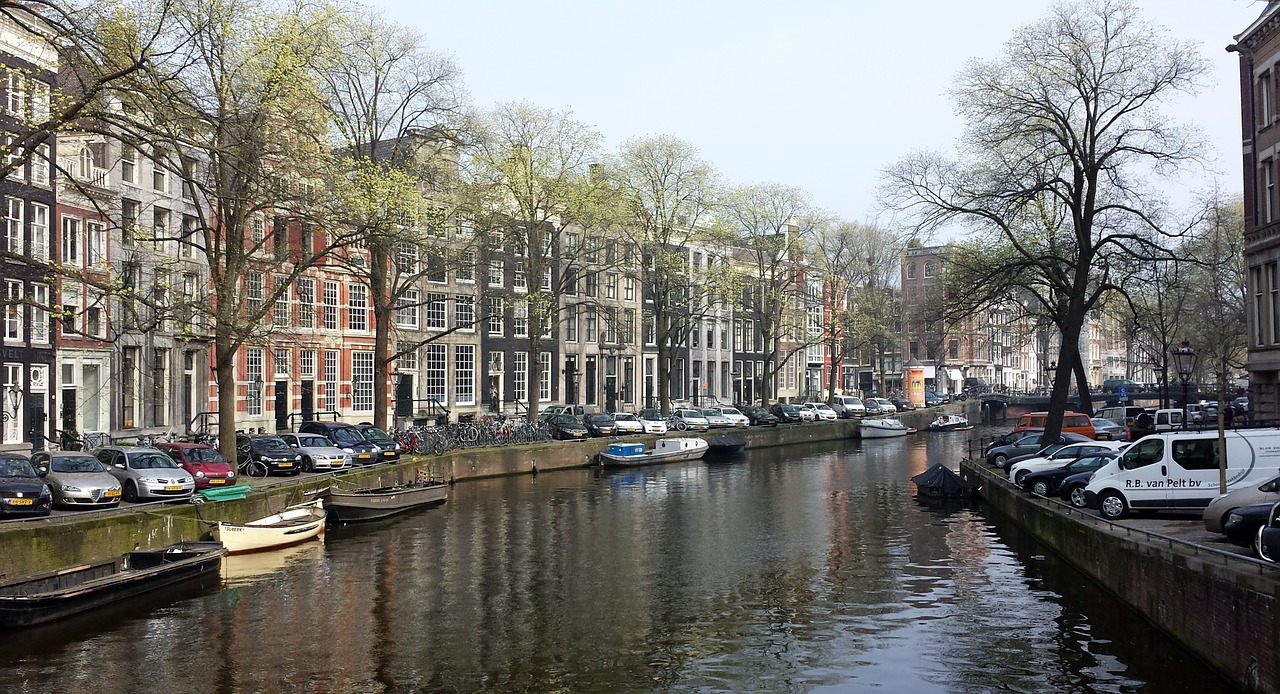 Amsterdamas, Kanalas, Nyderlandai, Nemokamos Nuotraukos,  Nemokama Licenzija