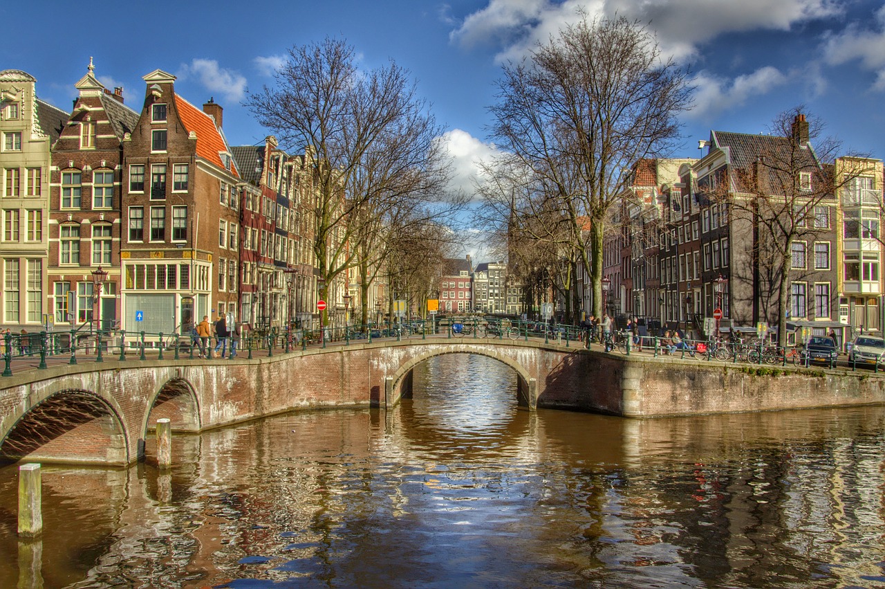 Amsterdamas, Centras, Miestas, Nyderlandai, Miestas, Istorinis Centras, Keizersgracht, Nemokamos Nuotraukos,  Nemokama Licenzija