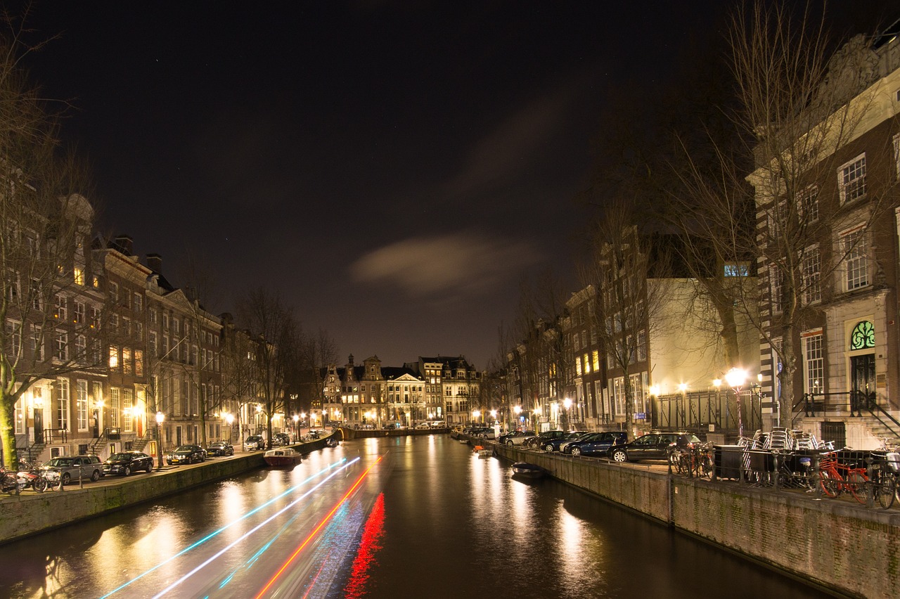 Amsterdamas, Valtis, Kanalas, Olandų, Turizmas, Užraktas, Kelionė, Miesto Panorama, Europietis, Gatvė