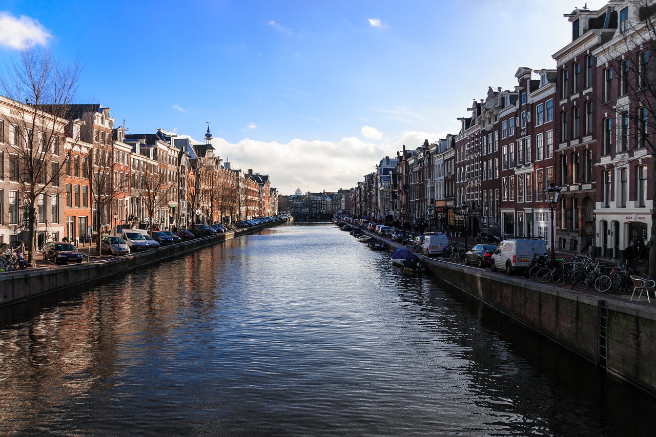 Amsterdamas, Kanalas, Nyderlandai, Vandens Kelias, Nemokamos Nuotraukos,  Nemokama Licenzija