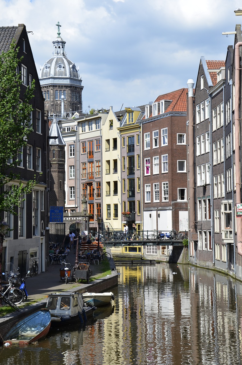 Amsterdamas, Europa, Miestas, Nyderlandai, Peržiūros, Kraštovaizdis, Žygiai, Kelionė, Šventė, Atostogos