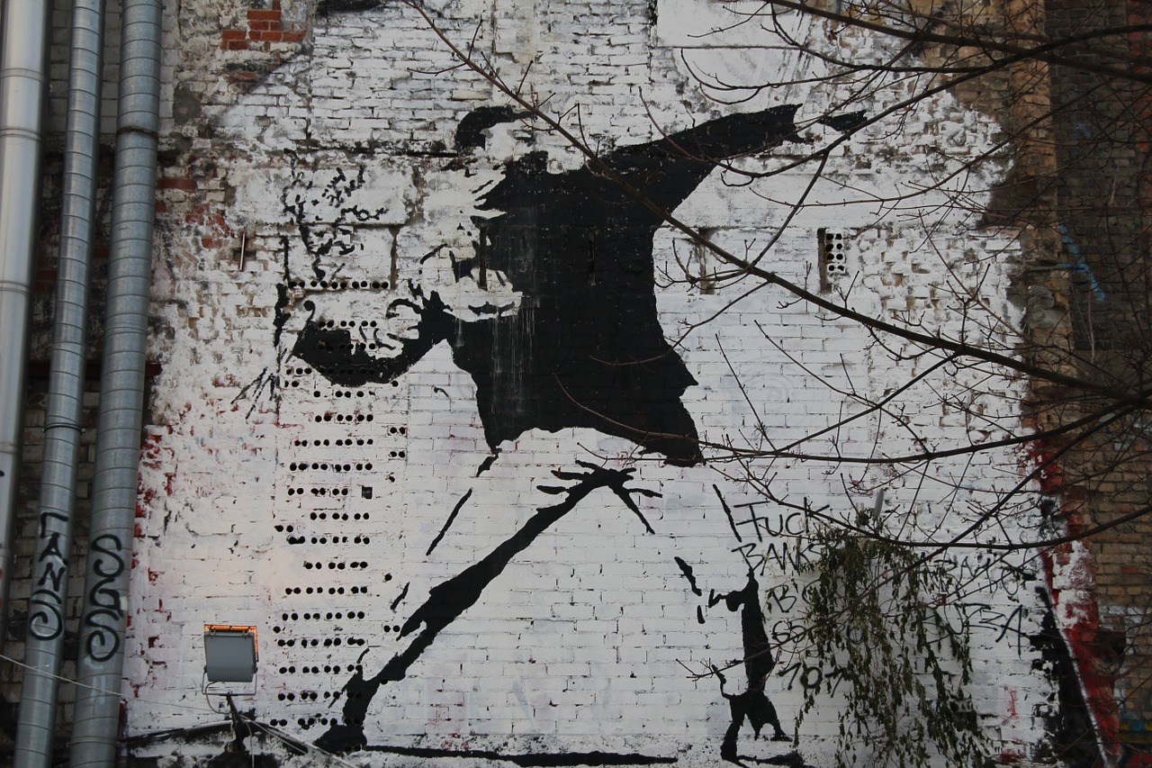 Anarchija, Grafiti, Berlyno Grafiti, Nemokamos Nuotraukos,  Nemokama Licenzija