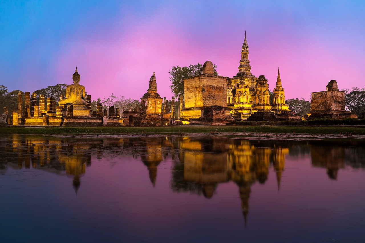 Phra Nakhon Si Ayutthaya, Senovės, Architektūra, Menas, Asija, Bangkokas, Graži, Grožis, Plyta, Buda
