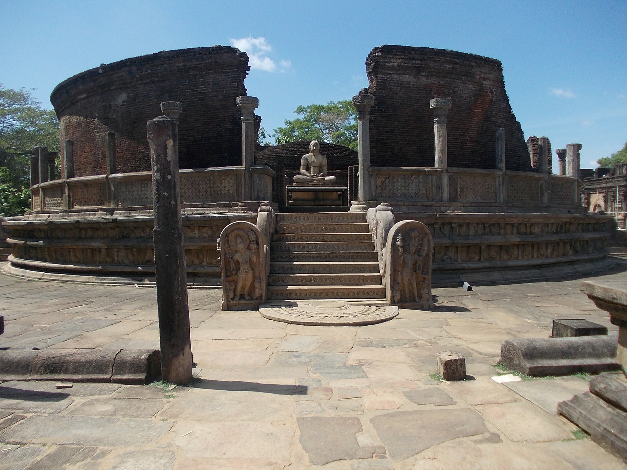 Senovės, Griuvėsiai, Akmenys, Akmuo, Šri Lanka, Polonnaruwa, Watadageya, Nemokamos Nuotraukos,  Nemokama Licenzija