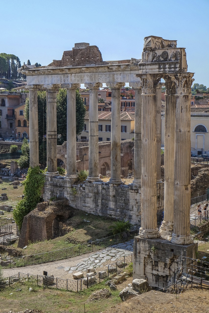 Senovės Roma, Stulpeliai, Forumas Romarum, Capitolijn, Sugadinti, Turizmas, Nemokamos Nuotraukos,  Nemokama Licenzija