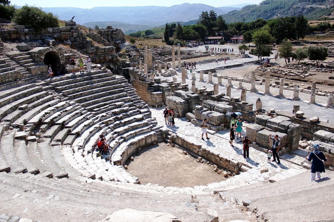 Senovės Teatras, Teatras, Senovės, Viduržemio Jūros, Ege, Efes, Nemokamos Nuotraukos,  Nemokama Licenzija
