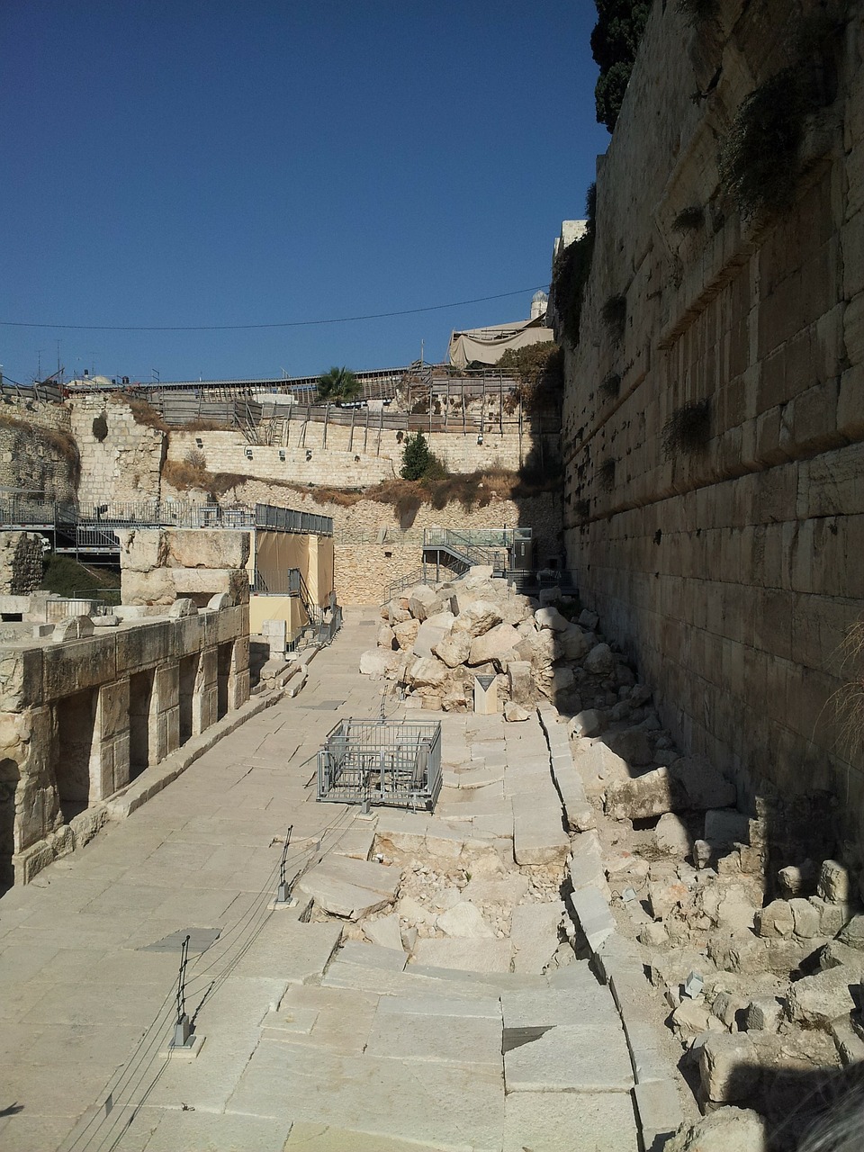 Senovės Jeruzalės Sienos, Miestas David, Izraelis, Nemokamos Nuotraukos,  Nemokama Licenzija