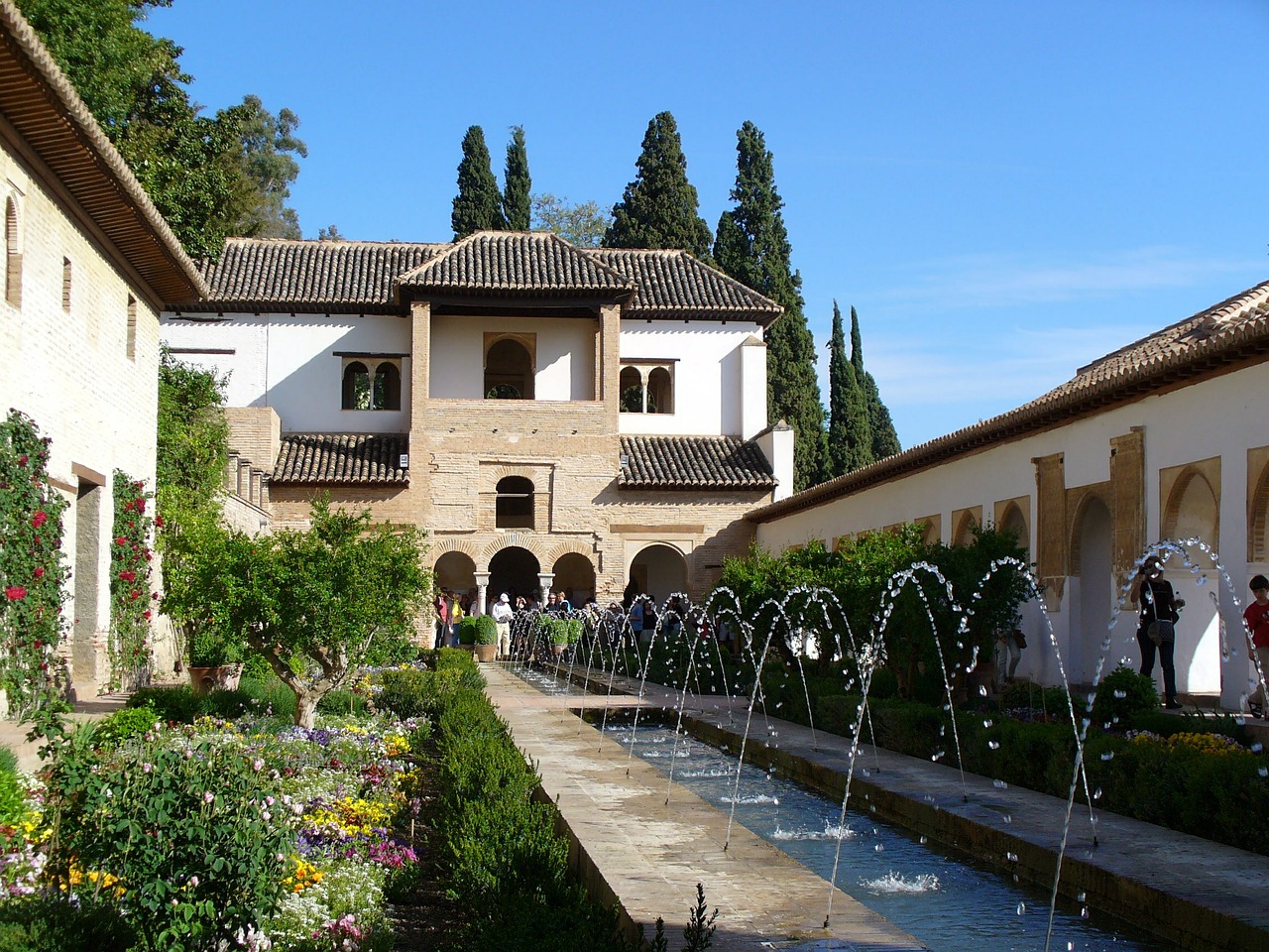 Andalūzija, Alhambra, Ispanija, Granada, Architektūra, Maurų, Pasaulinis Paveldas, Pastatas, Istoriškai, Lankytinos Vietos