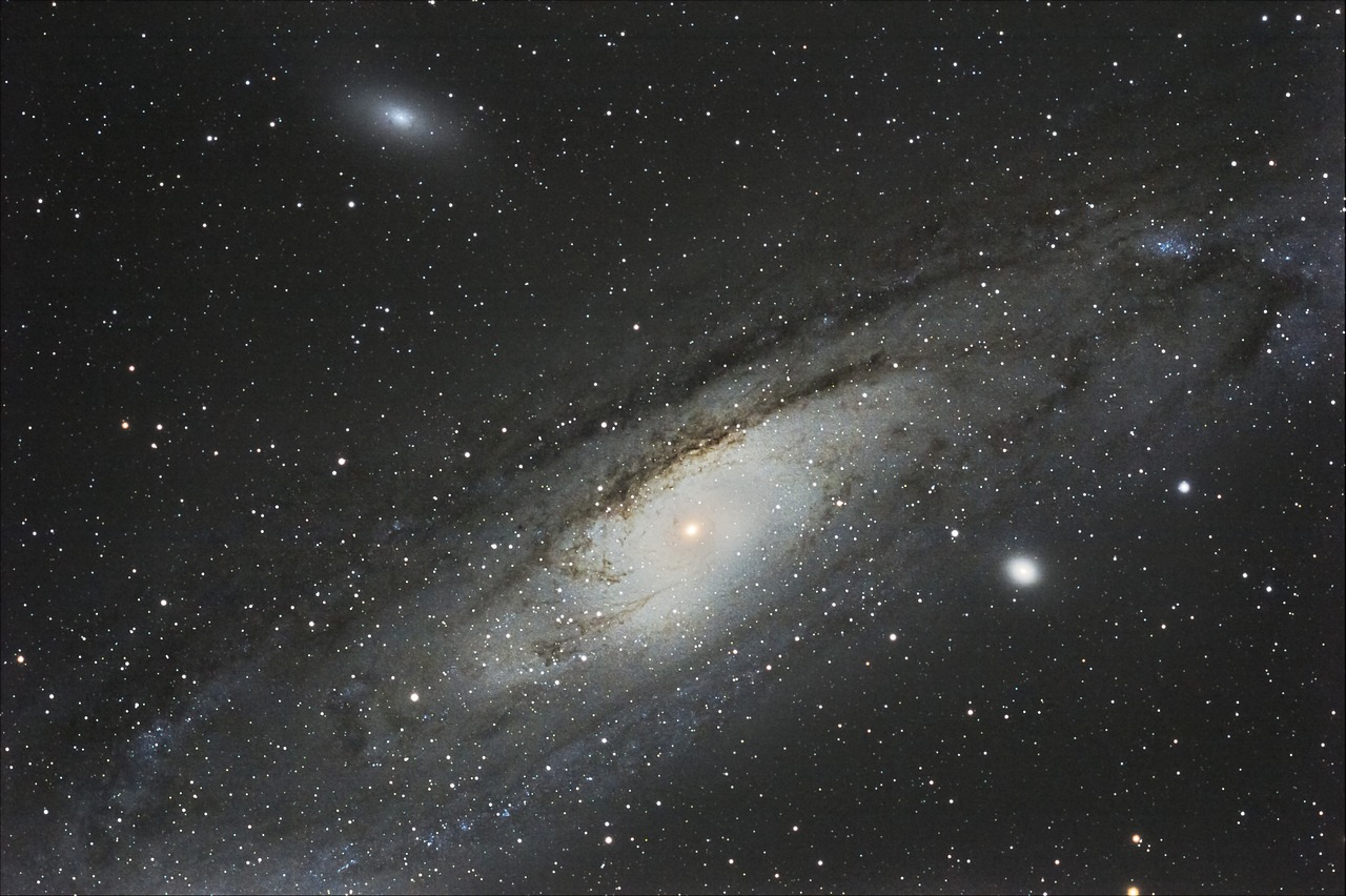 Andromeda, Galaktika, Andromedos Galaktika, Spiralinė Galaktika, Erdvė, Didelis Andromedanebel, Astrofotografija, Kaimyninė Galaktika, Visata, Mėgėjų Astrofotografija