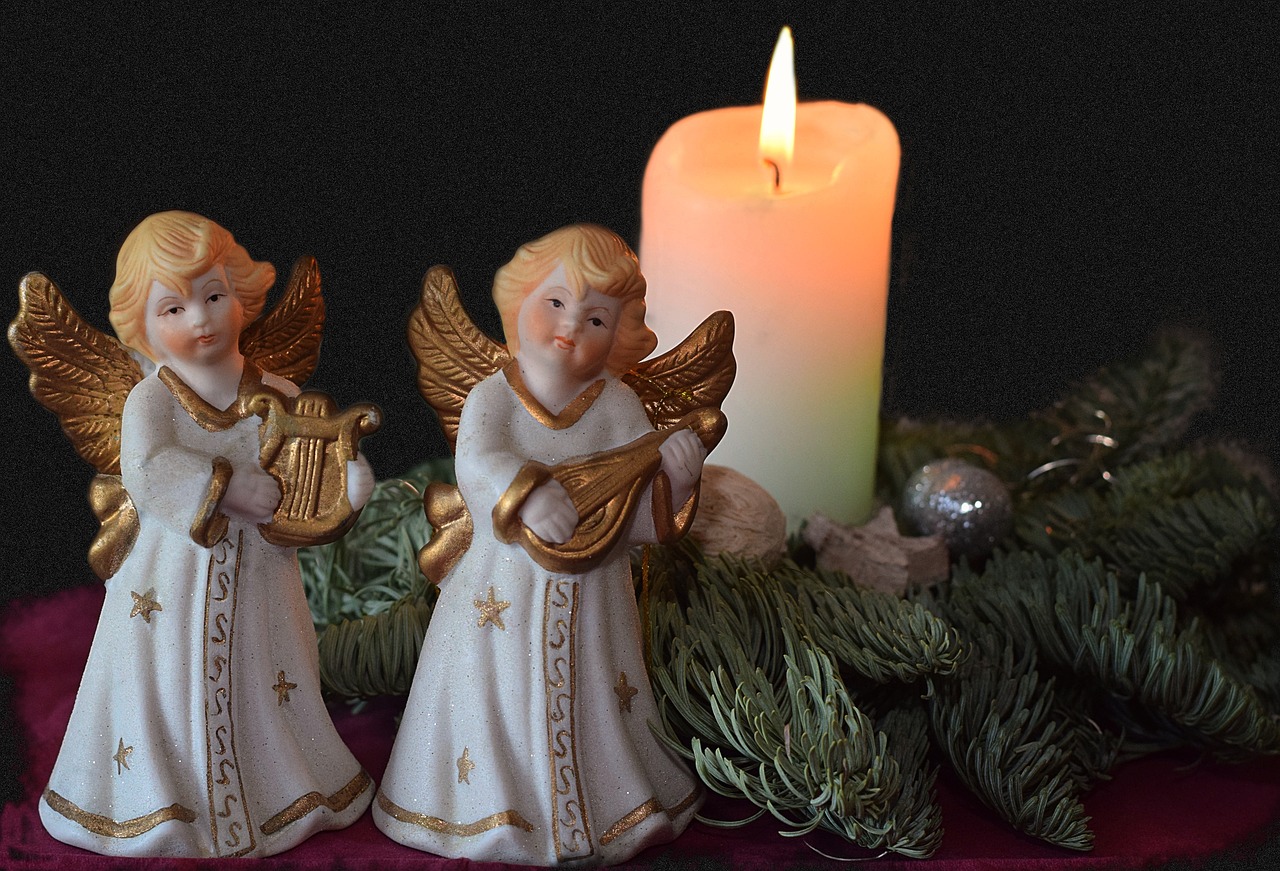 Angelas, Adventas, Žvakė, Figūra, Apdaila, Kalėdiniai Dekoracijos, Nemokamos Nuotraukos,  Nemokama Licenzija