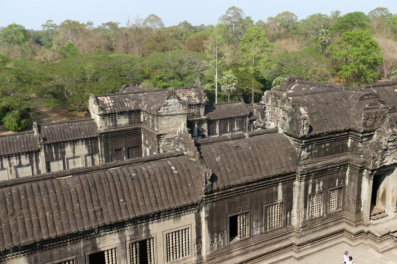 Angkor, Angkor Wat, Kambodža, Šventykla, Asija, Šventyklos Kompleksas, Istoriškai, Architektūra, Unesco, Pasaulinis Paveldas