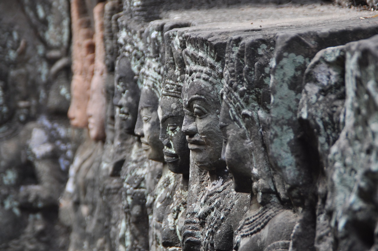 Angkor, Hinduizmas, Veidai, Šventyklos Kompleksas, Istorija, Skulptūra, Istoriškai, Šventykla, Khmer, Asija